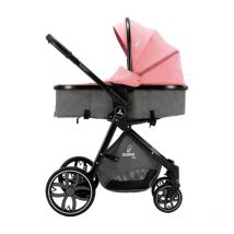 Cochecito Convertible 3 en 1 Sidney 2 Rosa - Asalvo - Estilo y Comodidad para Tu Bebé