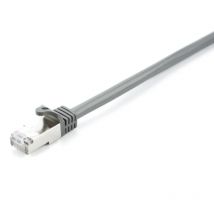V7 - Cable gris Cat6 blindado (STP) con conector RJ45 macho a RJ45 macho 5m 16.4ft V7CAT6STP-05M-GRY-1E