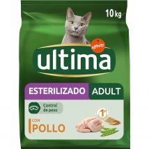 Ultima Esterilizado Adult Pollo para Gatos 10kg.