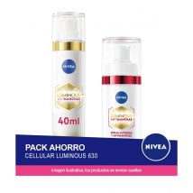NIVEA Luminous630 Pack ahorro - Contiene Crema de día y Sérum