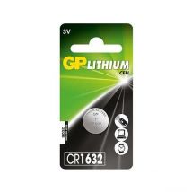 Pilas de Litio GP CR1632 C5 3V 53mah de Alta Duración - Paquete de 5 Unidades