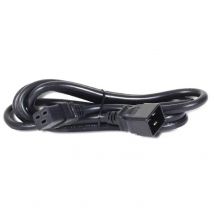 Cable de Alimentación Negro 0.75 M C20 ROLINE - Alta Calidad