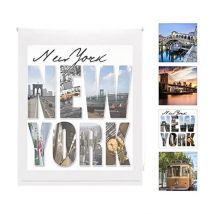 BLINDECOR - Estor Enrollable Translúcido con Estampado Digital - Estores Enrollables Elegantes y Prácticos - Estor para Ventana con Diseño Único - Estor Premium Enrollable