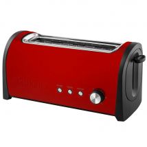 Tostadora Küken Red de Acero Inoxidable – Versiones 2 Rebanadas 800W y 1 Rebanada Grande 1000W