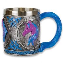 Taza Resina Fantasia Unicornio