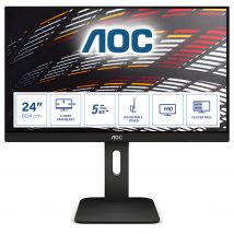 Monitor AOC Pro-Line 24P1 Full HD LED Plana Mate Negro 60,5 Cm (23.8")