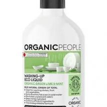 Organic People Líquido Lavavajillas Ecológico Lima Menta 500Ml