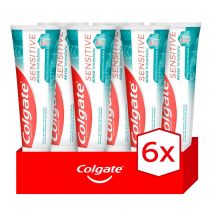 Pasta de dientes Colgate Sensitive Alivio Inmediato, dientes sensibles 75ml.. Pack de 6