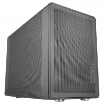 Mars Gaming MC-XPRO, Caja MicroATX Ultracompacta, Diseño Paneles Mesh, Ventilador Trasero 120mm, Tecnología de Refrigeración Mesh 360°, Compatibilidad Dual de PSU ATX y SFX, Minitorre PC USB-C, Caja