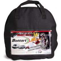 Catene da neve Bottari "Master" 16mm, per furgoni, veicoli commerciali e 4x4, Homologate TUV e GS Onorm