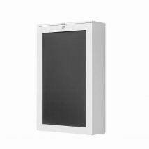 InnovaGoods® Mesa Plegable de Pared Woldy, Escritorio, Mesa Escritorio con Pizarra y estantería,