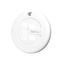 Leotec easy tag blanco + llavero blanco - compatible con ios/android