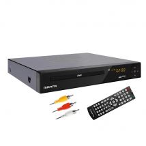 Manta DVD072 Emperor Basic - Reproductor de DVD (DivX, HDMI, Scart y Conector USB), Color Negro