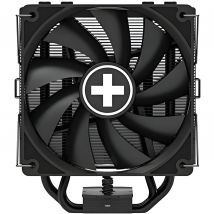 Xilence M705D AMD e Intel - Enfriador de CPU (2 ventiladores PWM de 120 mm, 220 W, TDP), color negro
