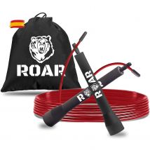 Roar® Comba Crossfit Hombre y Mujer, Cuerda para Saltar, Comba Boxeo, Cuerda Crossfit, Comba Velocidad Speed Rope, Cuerda Saltar Crossfit, Cable Comba Crossfit Profesional