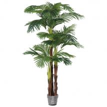 Poenia Arte Floral - Árbol Palma Areca Artificial 180cm - REF 631048 - Decoración Realista