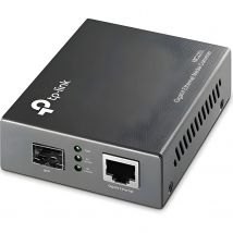 Convertidor fibra tp-link mc220l rj45 giga a ranura sfp giga minigbic montaje en chasis
