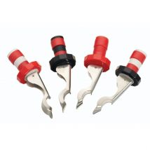 Kitchencraft Tapones Reutilizables para Vino con Abrebotellas Integrado