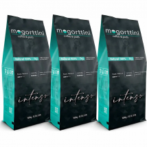 Mogorttini- Pack 3 Kilos Café en grano espresso Intenso natural -Ideal para Profesional, Hostelería y Grandes Consumidores
