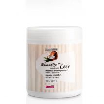 Mascarilla de Coco Glossco Professional, Máxima Hidratación, Nutre y Restaura el Cabello, Sin Parabenos y Siliconas, 1000 Ml - Lujo Tropical