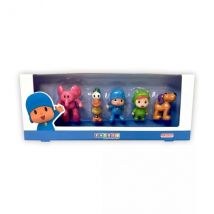 Comansi set pocoyo colecciÃ³n originalÂ - 5 figuras - personajes televisiÃ³n - pocoyo, nina, elly, pato y lola - juguete educativo