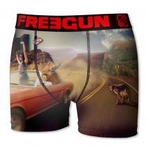6a-8a calzoncillo boxer freegun modelo ontheroad para niño negro