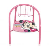 Silla de metal infantil Minnie Mouse