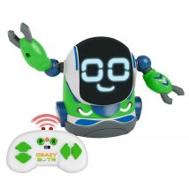 Xtrem Bots - Rock | Robot Juguete | Juguetes Niños 5 Años O Más | Robot Teledirigido Y Programable | Juguetes para Niños De 5 Años O Más | Vector Robot