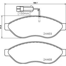 Juego de pastillas de freno P 23 144 BREMBO