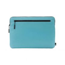Compact sleeve with flight nylon with incase zip tag for macbook pro (14" 2023 - 2021) - blue lagoon