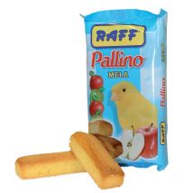RAFF PALLINO MELA GALLETA PARA PAJAROS 10 UNIDADES 50 BIZCOCHOS