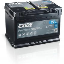 Exide EA770-L3 Premium Batería de Arranque, 12V, 77Ah