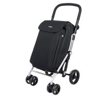 Carlett Carro de la compra plegable 4 ruedas con freno Lite Family