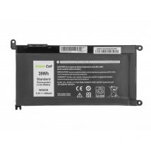 Green Cell Batería WDX0R WDXOR para DELL Inspiron 13 5368 5378 5379 14 5482 15 5565 5567 5568 5570 5578 5579 7560 7570 17 5770 (3400mAh 11.4V 39Wh)