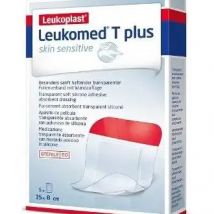 Leukomed T Plus Skin Sensitive Apósitos 8Cmx15Cm 5U