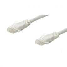 Phasak - cable de red latiguillo utp cat.6 de 0,25m - 24awg - color gris