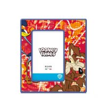 Marco de fotos coyote y carreta 18x20 cm (int. 10 por 15)