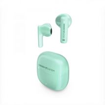 Energy sistem auriculares true wireless - bluetooth 5.4 - graves profundos - 20h autonomia - materiales reciclados - asistente de voz integrado - color verde