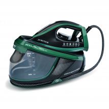 XSQUO Useful Tech. Centro de planchado 3100W -8 bares potencia - Plancha profesional y potente de vapor - Suela antiadherente y deslizante - Botón traslado de seguridad - Sistema para traslado fáctil