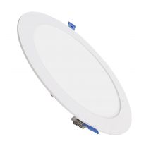 LED ATOMANT Pannello LED tondo extra piatto Downlight 225mm 20W, 1800 lumen, taglio standard 205mm, driver incluso, design ultrasottile, installazione ad incasso, ideale per soffitti in gesso, classe