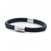 Sif Jakobs Pulsera Mujer BR28683AC-PT-19_5 Cuero Negro (19,5 cm)
