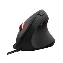 Mouse optico trust gaming gxt 144 rexx vertical iluminacion led  rgb dpi 10000  dpi  6 botones programables 22991