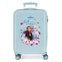 Disney Frozen Maleta De Cabina ABS Rígida Trust Your Journey Azul