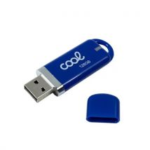 Pen Drive x USB 128 GB 2.0 COOL Funda Azul
