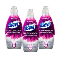 Asevi Perfumador Líquido Concentrado para Lavadora Pink, 720ml para 36 Lavados, Pack 3 uds, Perfume para la Ropa, Fragancia Fresca y Duradera con Olor Afrutado, Para Todo Tipo de Prendas, Fórmula
