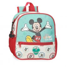 Disney Mochila Escolar Poliéster Mickey Best Friends Together Multicolor