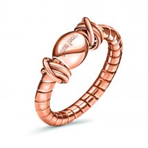 Anillo de mujer de acero inoxidable de la marca Folli Follie, color rosa, talla 12 (referencia: 1R14T031R)