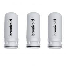 Brumicold BEC-8351: Pack 3 Recambios para Filtro Purificador de Agua Ecológico