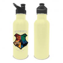 Pyramid International HARRY POTTER Botella de agua de viaje Hogwarts Crest 700 ml - Producto oficial