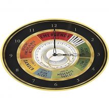 Pyramid International Reloj de Pared Wizarding World - Réplica del MACUSA